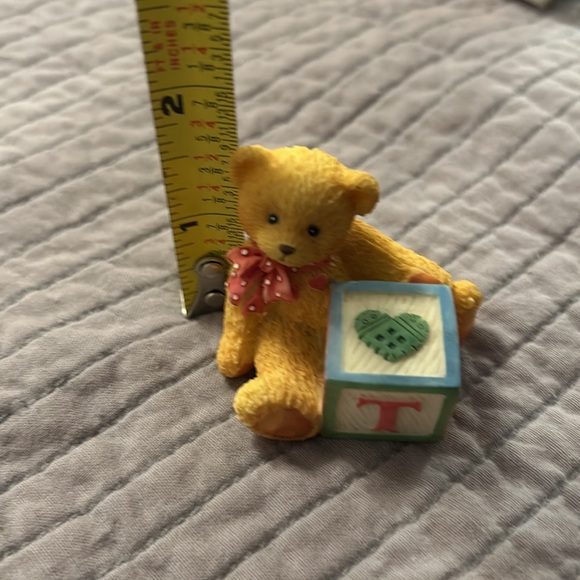 Cherished Teddies Bear with ABC “T” Block
#158488T - Picture 4 of 5